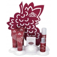 Линия с красным виноградом