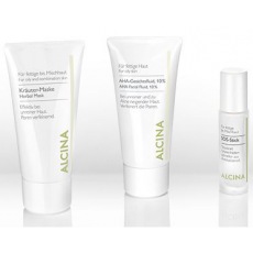 Линия для жирной, комбинированной и проблемной кожи