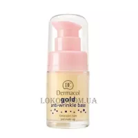 DERMACOL Make-Up Base Gold Anti-Wrinkle - Омолоджуюча база під макіяж із золотом