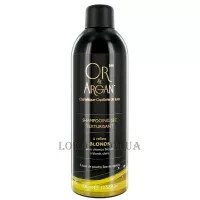 OR&ARGAN Shampooing Sec Brushing 3D Blond - Сухий шампунь для світлого та освітленого волосся для 3D розчісування