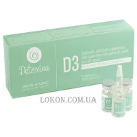 DELTA STUDIO Detoxina D3 Cofanetto DA - Зміцнюючий засіб для профілактики випадіння волосся при жирній шкірі