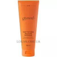 GLYMED PLUS Acne Mattifying Sulfur Masque - Маска з сіркою