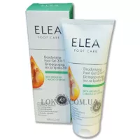 ELEA Foot Care Deodorizing Foot Gel 3-in-1 with Argan Oil - Дезодоруючий гель для ніг 3 в 1 з аргановим маслом