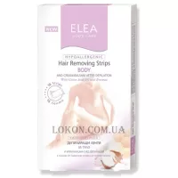 ELEA Hair Removing Hypoallergenic Strips Body - Гіпоалергенні воскові смужки для тіла