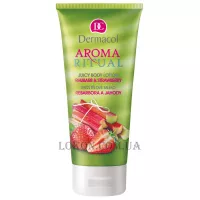 DERMACOL Aroma Ritual Body Lotion Rhubarb & Strawberry - Молочко для тіла "Ревень та полуниця"