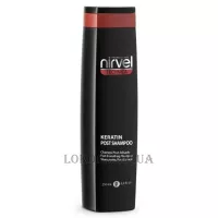 NIRVEL Keratin Shampoo Post - Відновлюючий шампунь з кератином