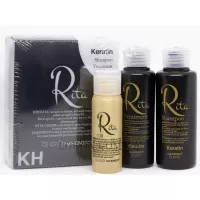 HAHONICO Rita HK Keratin Mini Set - Набір міні-засобів (кератин)