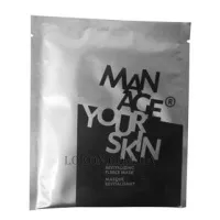 DR.SPILLER Manage Your Skin Revitalizing Fleece Mask - Відновлююча маска-фліс для чоловіків