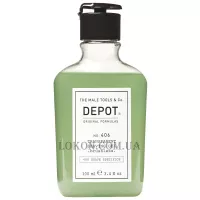 DEPOT 406 Transparent Shaving Gel - Прозорий гель для гоління