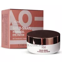 AOMI Gold-Snail Hydrogel Eye Patch - Гідрогелеві патчі з муцином равлики та золотом