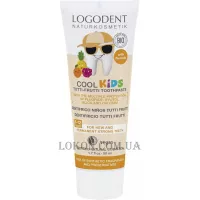 LOGONA Cool Kids Tutti Frutti Toothpaste - Дитяча зубна біопаста "Тутті-Фрутті"