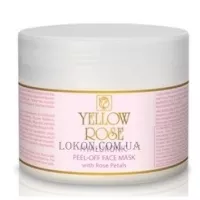 YELLOW ROSE Hyaluronic Peel-Off Face Mask with Rose Petals - Альгінатна маска з гіалуроновою кислотою та пелюстками троянд