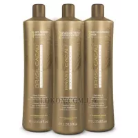 BRASIL CACAU - Набір для кератинового випрямлення (комплект по 3*1000 мл)