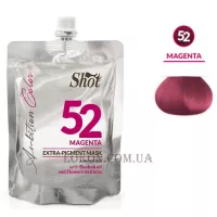 SHOT Ambition Color Pigment Mask 52 Magenta - Маска з пігментом прямої дії "Пурпурна"