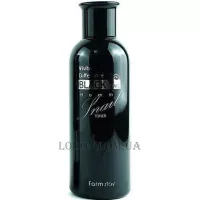 FARMSTAY Visible Difference Homme Black Snail Toner - Тонік для чоловіків з муцином чорного равлика
