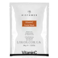 HISTOMER Vitamin C Fasial Mask - Альгінатна маска "Ліфтинг та сяйво"