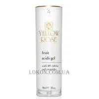 YELLOW ROSE Fruit Acids Gel - Гель-пілінг з AHA-кислотами 10%