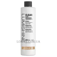 JOICO Lumishine Demi-Permanent Liquid Color Clear - Підсилювач блиску, прозорий