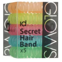 ID HAIR Secret Hair Band Glow - Силіконові різнокольорові резинки для волосся