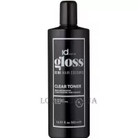 ID HAIR Gloss Demi Hair Clear Toner - Прозорий тонер