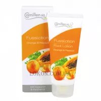 CAMILLEN 60 Foot Lotion Orange&Papaya - Щоденний інтенсивний лосьйон "Апельсин та папайя"