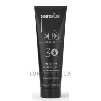 SENSUS Tabu Man Medium Black Gel 30 - Моделюючий чорний гель