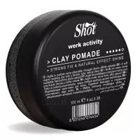 SHOT Work Activity Clay Pomade - Крем-віск для укладання