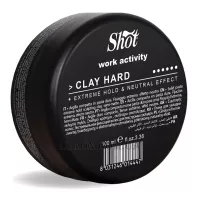 SHOT Work Activity Clay Hard - Паста-тягучка для укладання