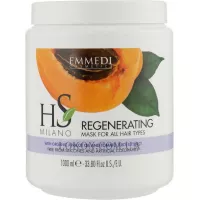 EMMEDI HS Milano Regenerating Mask for All Hair Types - Регенеруюча маска для волосся з маслом абрикоса та томатами