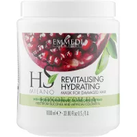 EMMEDI HS Milano Revitalising Mask for Damaged Hair - Відновлююча, зволожуюча маска з гранатом та екстрактом моркви