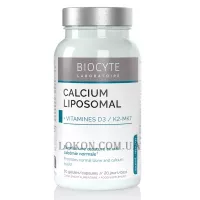 BIOCYTE Calcium Liposomal D3 K2 - Кальцій мікрокапсулований з вітамінами D та К