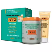GUAM Fanghi d'Alga Formula a Freddo - Антицелюлітна маска з морських водоростей "Холодна формула" + Гель (економ. упаковка)