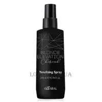 KAARAL Blonde Elevation Charcoal Tonalizing Spray - Незмивний спрей для тонування волосся