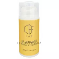 CEF LAB 3R Ceramide Retinol Eye Cream - Удосконалюючий крем із ретинолом для зони навколо очей