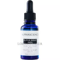 ALPHASCIENCE Alpha Night Peel - Незмивний пілінг-резурфейсер