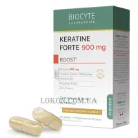 BIOCYTE Keratine Forte 900mg Boost Pack - Добавка дієтична для зміцнення волосся