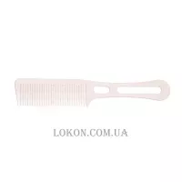 VERO - Карбоновий гребінець з силiконом SILKOMB широкий з ручкою пiд машинку