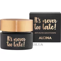 ALCINA It’s Never Too Late Gesichtscreme - Крем для обличчя від зморшок