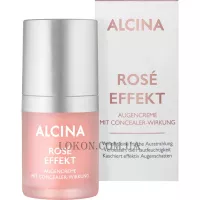 ALCINA Rosé Effekt Augencreme - Крем-коректор для повік