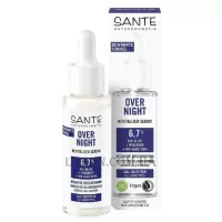 SANTE Over Night Revitalizer Serum - Нічна біосироватка-ревіталізатор для обличчя з гіалуроновою кислотою