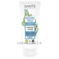 SANTE Moisture Fresh 3in1 Cream Peeling - Біо-крем-пілінг 3в1 з вулканічною лавою, алое та авокадо