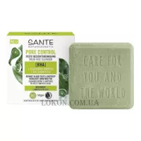 SANTE Sante Pore Solid Face Cleanser - Біо-засіб для вмивання комбінованої шкіри обличчя з BHA-кислотою та ніацинамідним комплексом