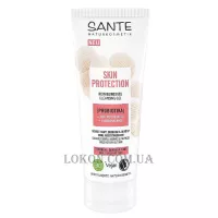 SANTE Skin Protect Cleansing Gel - Біо-гель для вмивання сухої та чутливої шкіри обличчя з пробіотиками