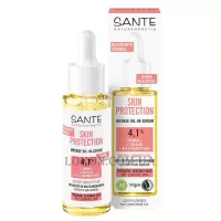 SANTE Skin Protect Intense Serum - Біо-сироватка для захисту сухої та чутливої шкіри обличчя