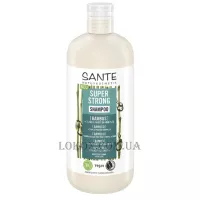 SANTE Family Super Strong Shampoo - Біо-шампунь для зміцнення волосся з бамбуком