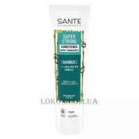 SANTE Family Super Strong Conditioner - Біо-кондиціонер для зміцнення волосся з бамбуком