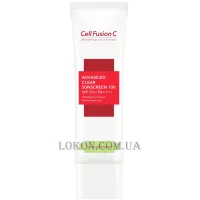 CELL FUSION C Advanced Clear Sunscreen 100 SPF50+ - Сонцезахисний крем для жирної, комбінованої, проблемної шкіри