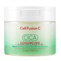 CELL FUSION C Cica Cooling Pad - Заспокійливі й охолоджуючі подушечки для обличчя
