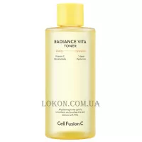 CELL FUSION C Radiance Vita Toner - Освітлюючий тонер з вітаміном С