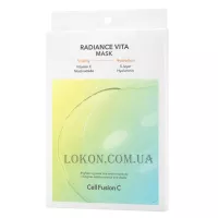 CELL FUSION C Radiance Vita Masks - Освітлююча і зволожуюча тканева маска з вітаміном С